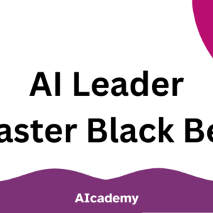AI Leader: Master Black Belt Certification